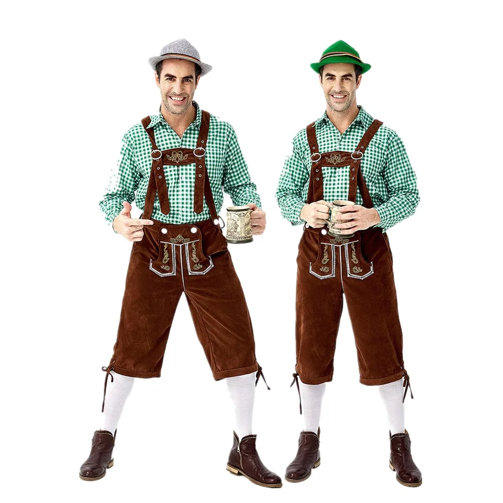 Bavarian Traditional Carnival Party Suspenders Trachten Garments Shorts Germany Men's Oktoberfest Beer Lederhosen Costume
Bavarian Traditional Carnival Party Suspenders Trachten Garments Shorts Germany Men's Oktoberfest Beer Lederhosen Costume