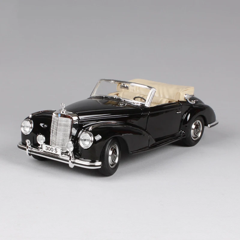 Maisto литье под давлением 1955 300S Roadster купе черные классические автомобили 1:18