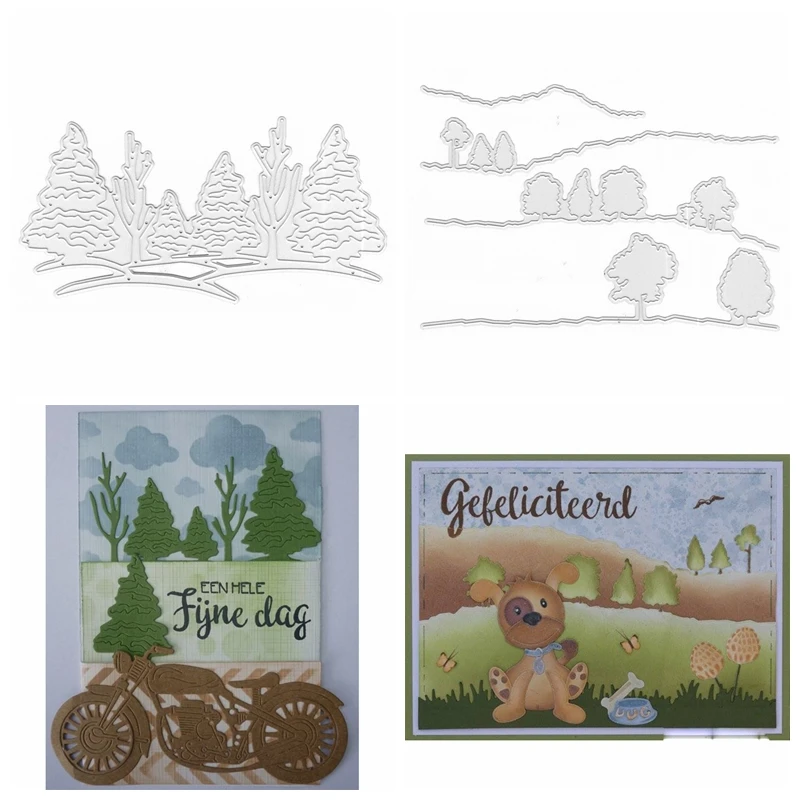 Forest Tree Scenery Metal Cutting Dies Stencils for DIY Scrapbooking Embossing Decoration Paper Card Craft Die Cuts New 2019
Forest Tree Scenery Metal Cutting Dies Stencils for DIY Scrapbooking Embossing Decoration Paper Card Craft Die Cuts New 2019