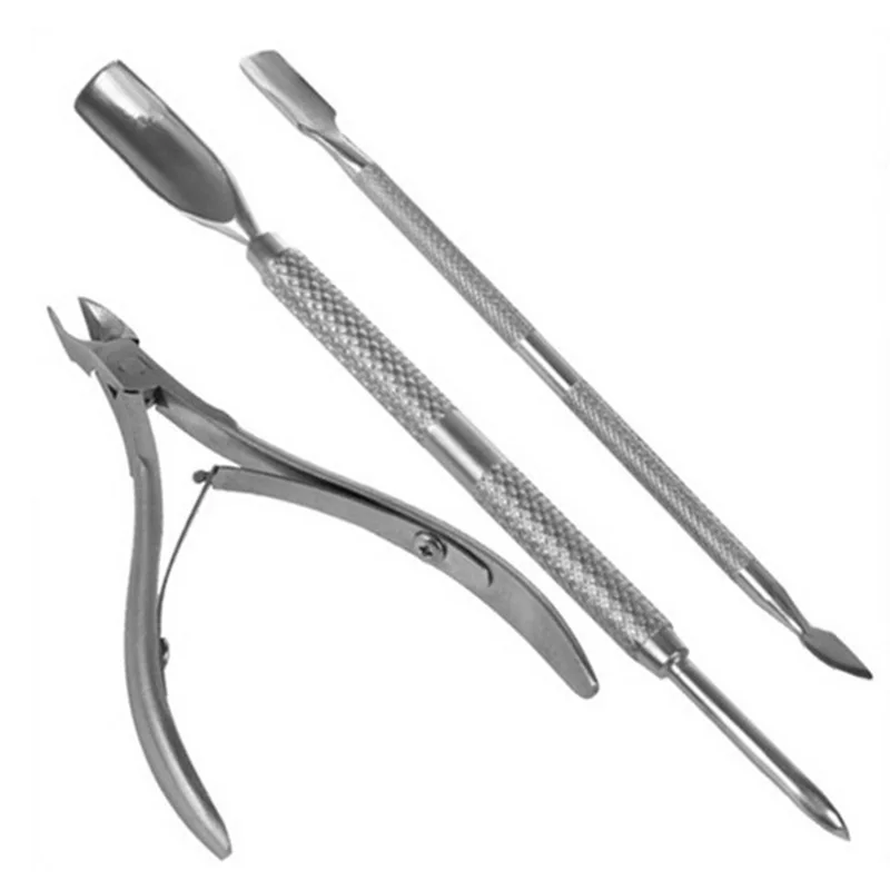 3pieces/lot Nail Art Manicure Tools Kits Set Stainless Steel Cuticle Spoon Pusher Nippers Trimmer Nail Clipper Cutter
3pieces/lot Nail Art Manicure Tools Kits Set Stainless Steel Cuticle Spoon Pusher Nippers Trimmer Nail Clipper Cutter