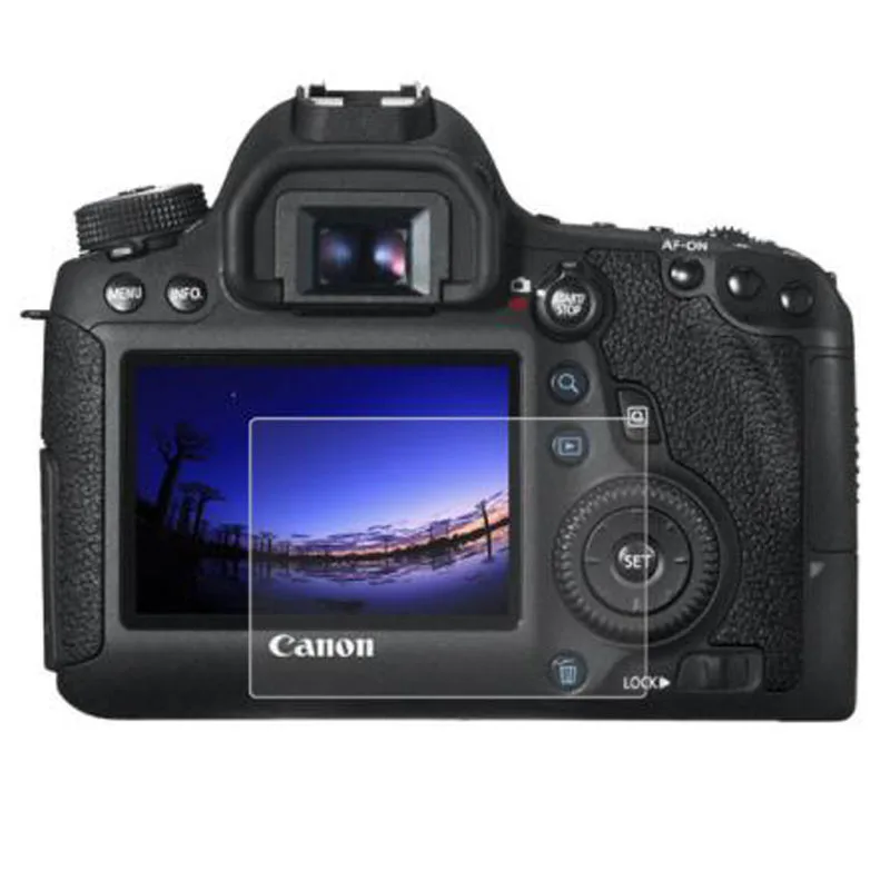 Tempered Glass Protector Guard Cover for Canon EOS 6D DSLR Camera LCD Display Screen Protective Film Protection
Tempered Glass Protector Guard Cover for Canon EOS 6D DSLR Camera LCD Display Screen Protective Film Protection