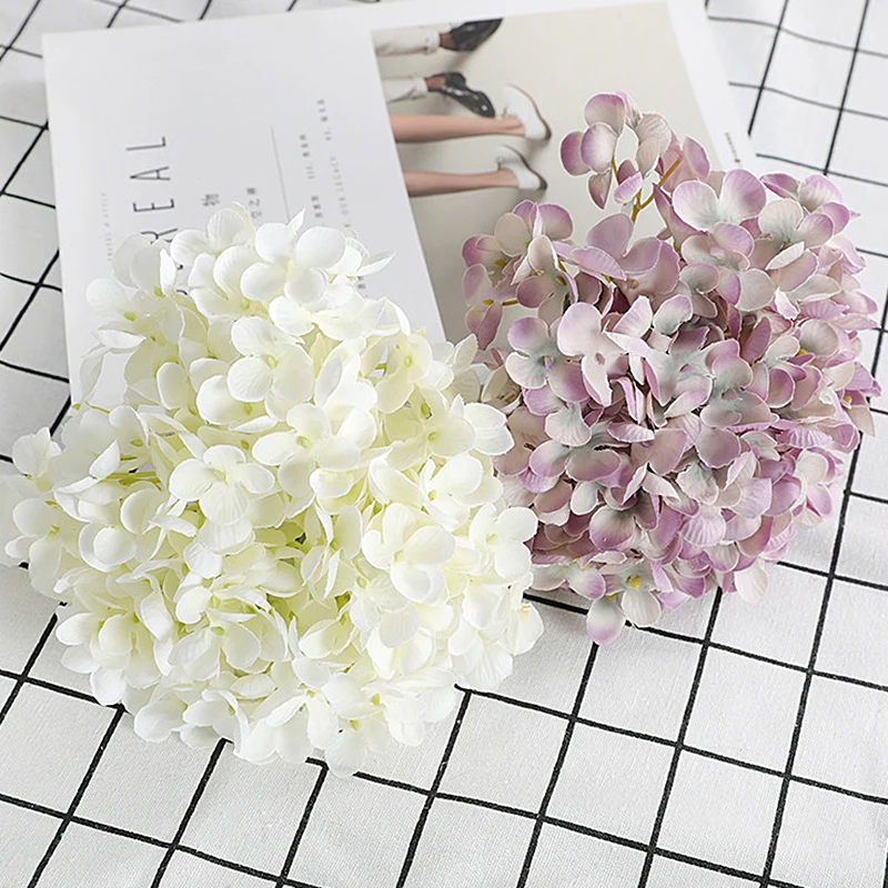 7.4inch High Quality Artificial White Hydrangea Flower Ball Silk Hydrangea Accessory for Home Wedding Decoration Fake Flores
7.4inch High Quality Artificial White Hydrangea Flower Ball Silk Hydrangea Accessory for Home Wedding Decoration Fake Flores