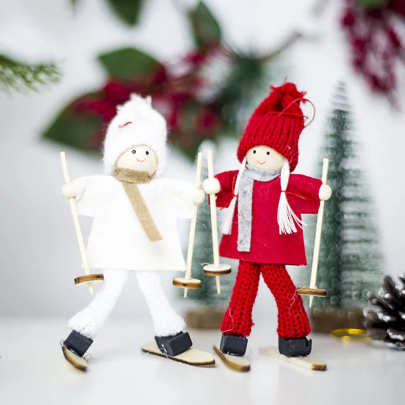 1Pcs Cute Christmas Mini Ski Doll Pendant Christmas Tree For Xmas Doll Christmas Gift For Children Novelty Toy
1Pcs Cute Christmas Mini Ski Doll Pendant Christmas Tree For Xmas Doll Christmas Gift For Children Novelty Toy