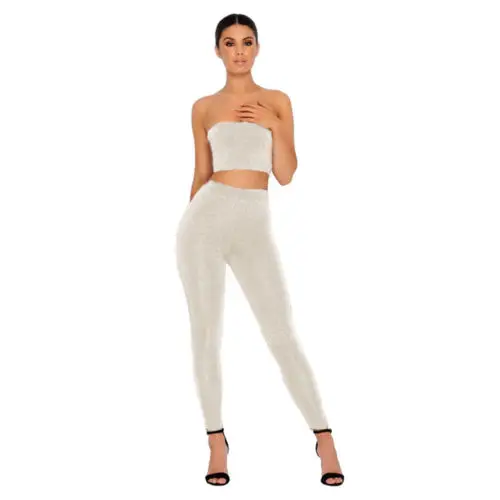 2017 Women Set Off Shoulder Crops top Ankle Length Pants High Waist Strapless Slash Neck Ladies Party 2Psc Clubwear
2017 Women Set Off Shoulder Crops top Ankle Length Pants High Waist Strapless Slash Neck Ladies Party 2Psc Clubwear