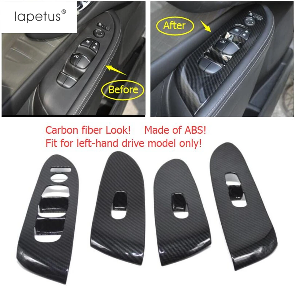 Lapetus Accessories Fit For Nissan Murano 2015 2016 2017 2018 ABS Inner Door Handle Holder Window Lift Button Switch Cover trim
Lapetus Accessories Fit For Nissan Murano 2015 2016 2017 2018 ABS Inner Door Handle Holder Window Lift Button Switch Cover trim