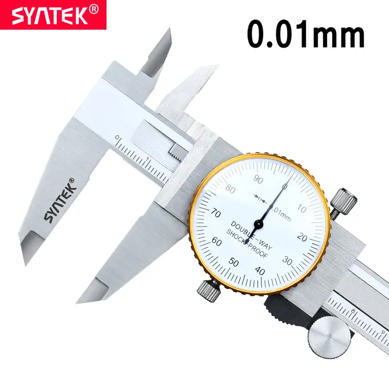Штангенциркуль циферблатный Syntek, 0-200 мм, 8 дюймов, высокоточный, 0,01 мм, штангенциркуль с циферблатом, ударопрочный, CE, SGS
Штангенциркуль циферблатный Syntek, 0-200 мм, 8 дюймов, высокоточный, 0,01 мм, штангенциркуль с циферблатом, ударопрочный, CE, SGS