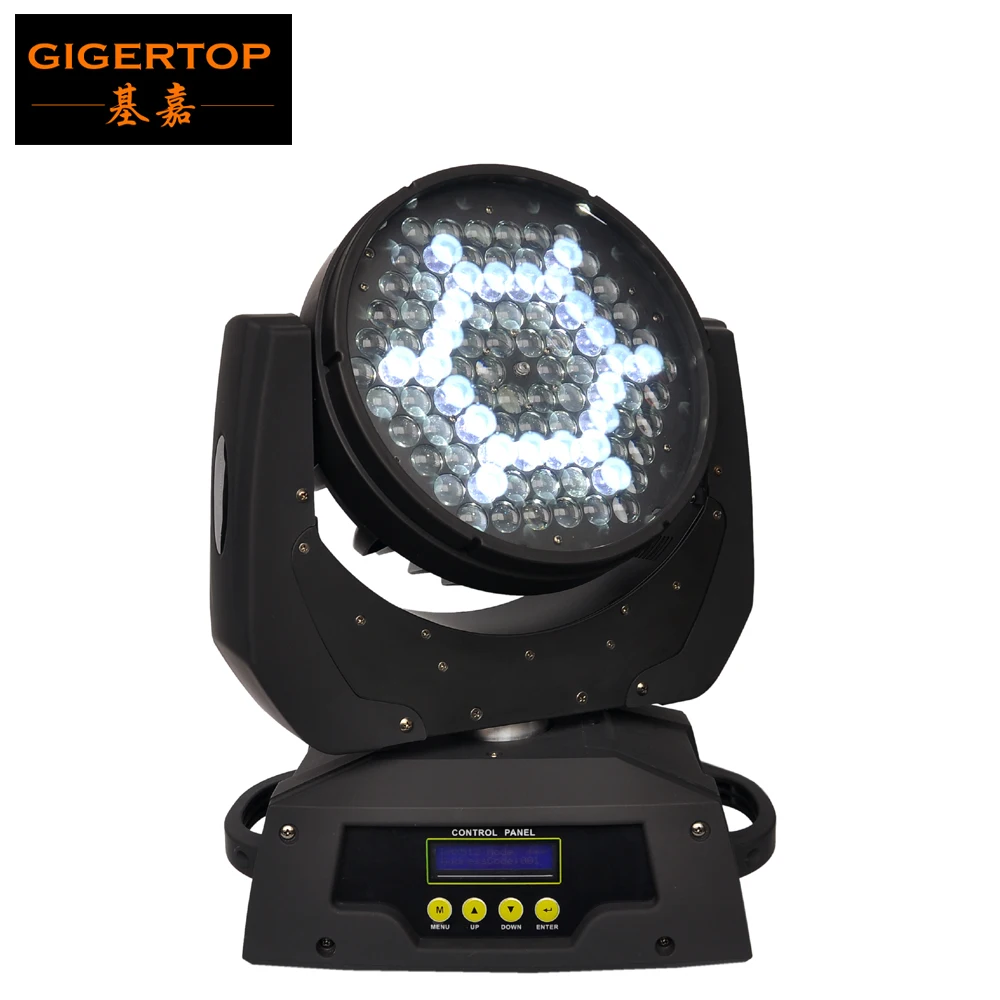 TIPTOP New TP-L610 90x5W RGBW (R:18.G:24,B:24,W:24) LED Zoom Moving Head Washer Stage Lighting 16 Channels Electrical Zoom 9-42
TIPTOP New TP-L610 90x5W RGBW (R:18.G:24,B:24,W:24) LED Zoom Moving Head Washer Stage Lighting 16 Channels Electrical Zoom 9-42
