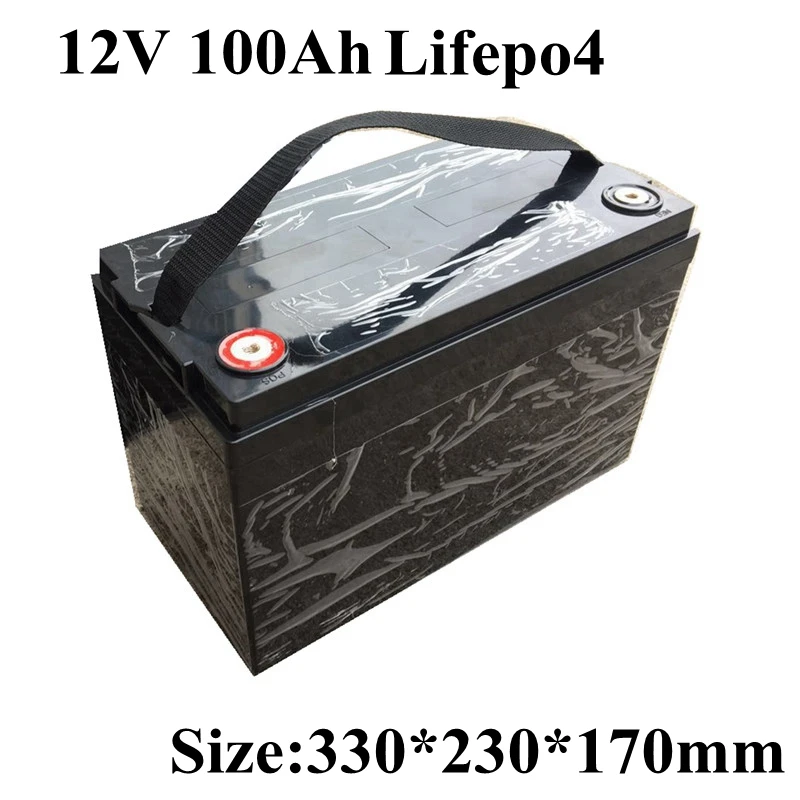 Waterproof lifepo4 12v 100ah lithium battery pack rechargeable bateria 12v for electric tricycle power boat inverter+10A Charger
Waterproof lifepo4 12v 100ah lithium battery pack rechargeable bateria 12v for electric tricycle power boat inverter+10A Charger
