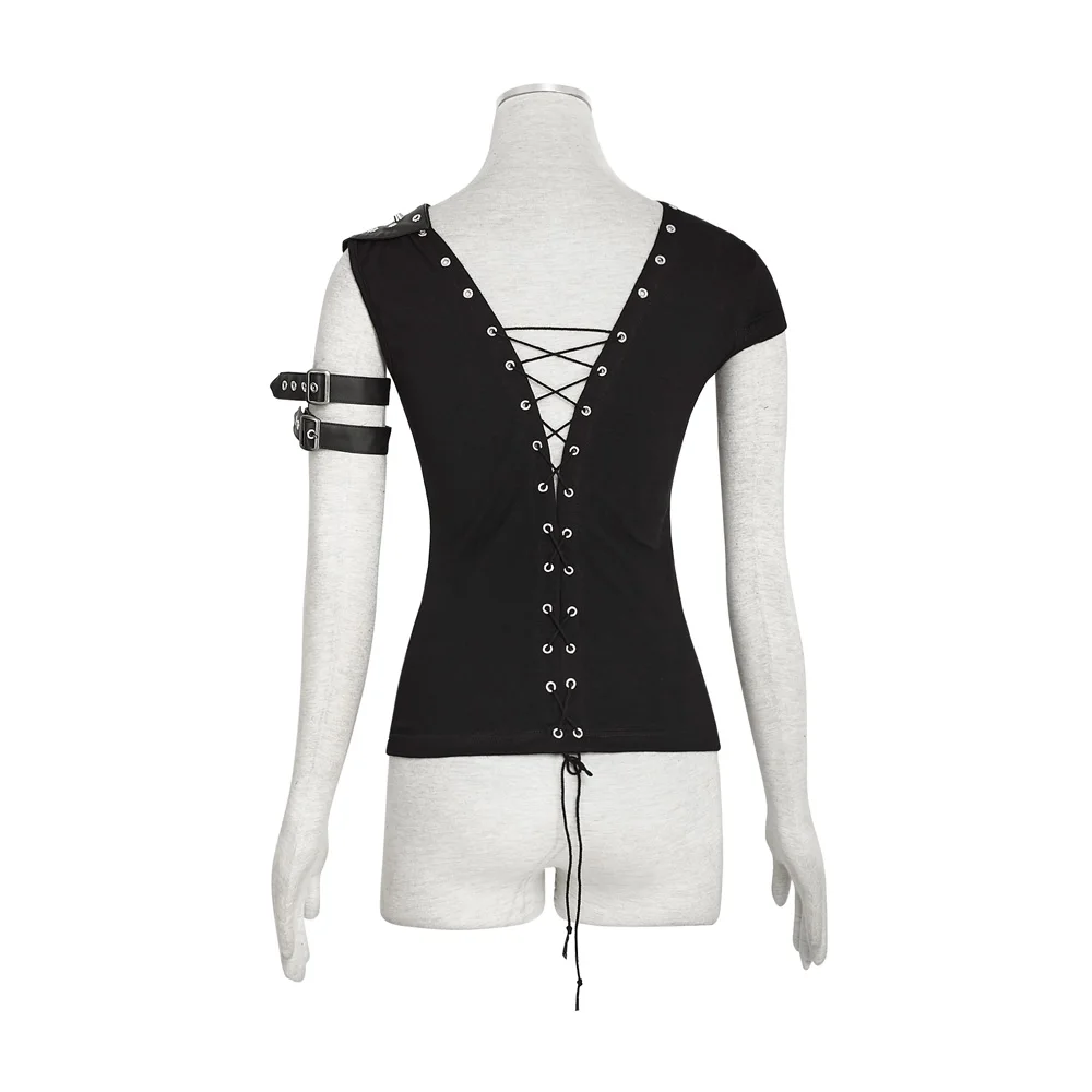 New Punk Rock steam punk t shirt summer cotton brand quality visual kei top Fashion cyber blusa vintage harajuku style T433
New Punk Rock steam punk t shirt summer cotton brand quality visual kei top Fashion cyber blusa vintage harajuku style T433