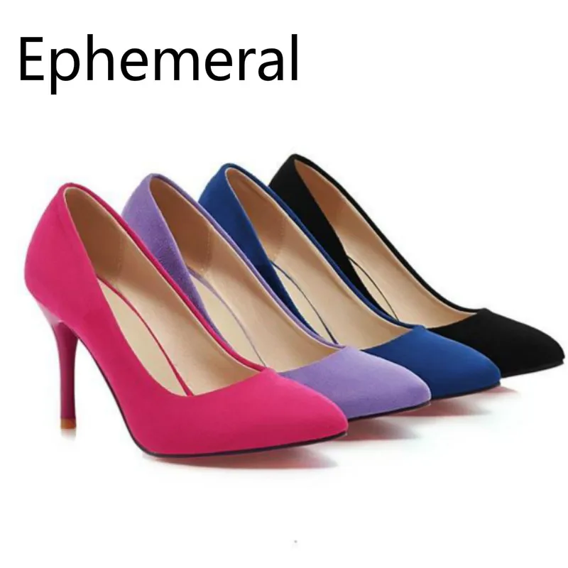Women High Quality flock pumps stilettos mujer zapatos super high heel pumps plus size 3-12 black blue purple rose red fashion
Women High Quality flock pumps stilettos mujer zapatos super high heel pumps plus size 3-12 black blue purple rose red fashion
