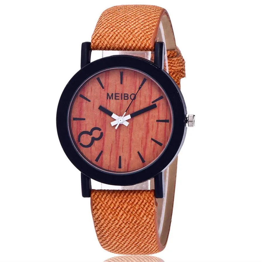 Modeling Wooden Quartz Mens Watch Casual Wooden Color Leather Watch Fashion simple leather wristwatches clock Festival gift
Modeling Wooden Quartz Mens Watch Casual Wooden Color Leather Watch Fashion simple leather wristwatches clock Festival gift