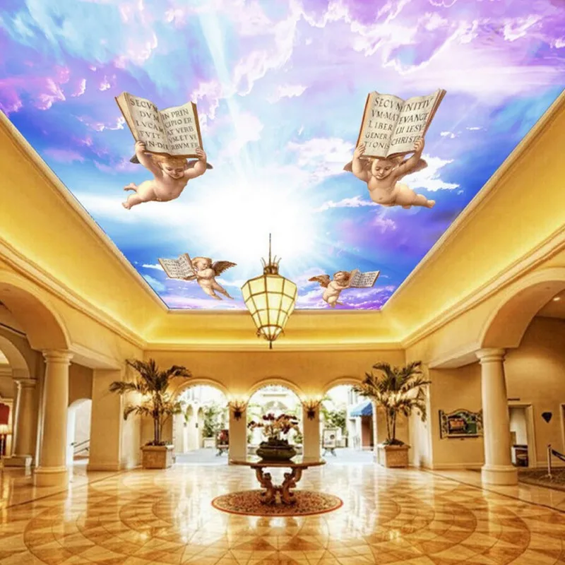 3D photo wallpaper HD wallpaper 3D European style angel colorful sky zenith fresco lobby mural living room wallpaper
3D photo wallpaper HD wallpaper 3D European style angel colorful sky zenith fresco lobby mural living room wallpaper