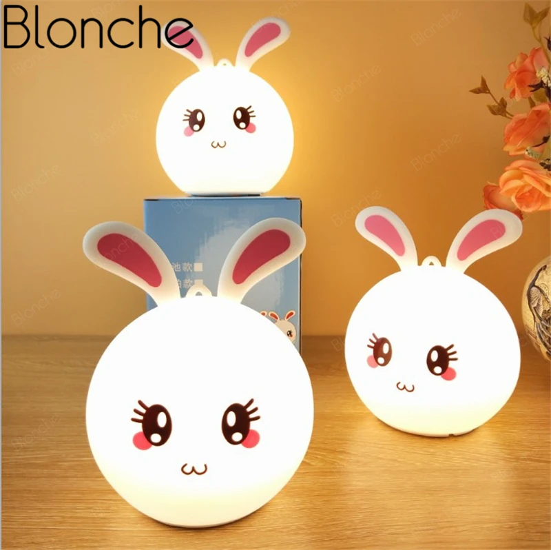 Blonche Silica Gel Led Night Lights 7 Colors Mobile Portable Table Lamp for Bedroom Bedside Children Baby Creative Gift Light
Blonche Silica Gel Led Night Lights 7 Colors Mobile Portable Table Lamp for Bedroom Bedside Children Baby Creative Gift Light