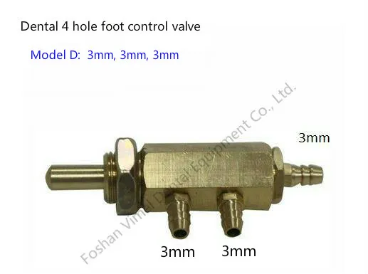 5 pcs 4hole dental foot control valve for dental unit foot switch valve dental chair accessories
5 pcs 4hole dental foot control valve for dental unit foot switch valve dental chair accessories