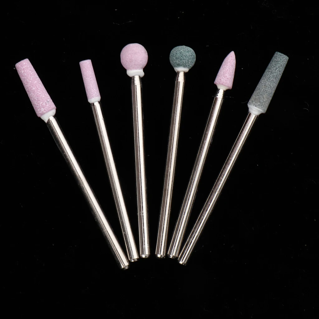 Nail Files Drill Bits Manicure Acrylic Gel Remover Cuticle Clean Tools Kit Electric Grinding & Polishing Heads (6Pcs)
Nail Files Drill Bits Manicure Acrylic Gel Remover Cuticle Clean Tools Kit Electric Grinding & Polishing Heads (6Pcs)
