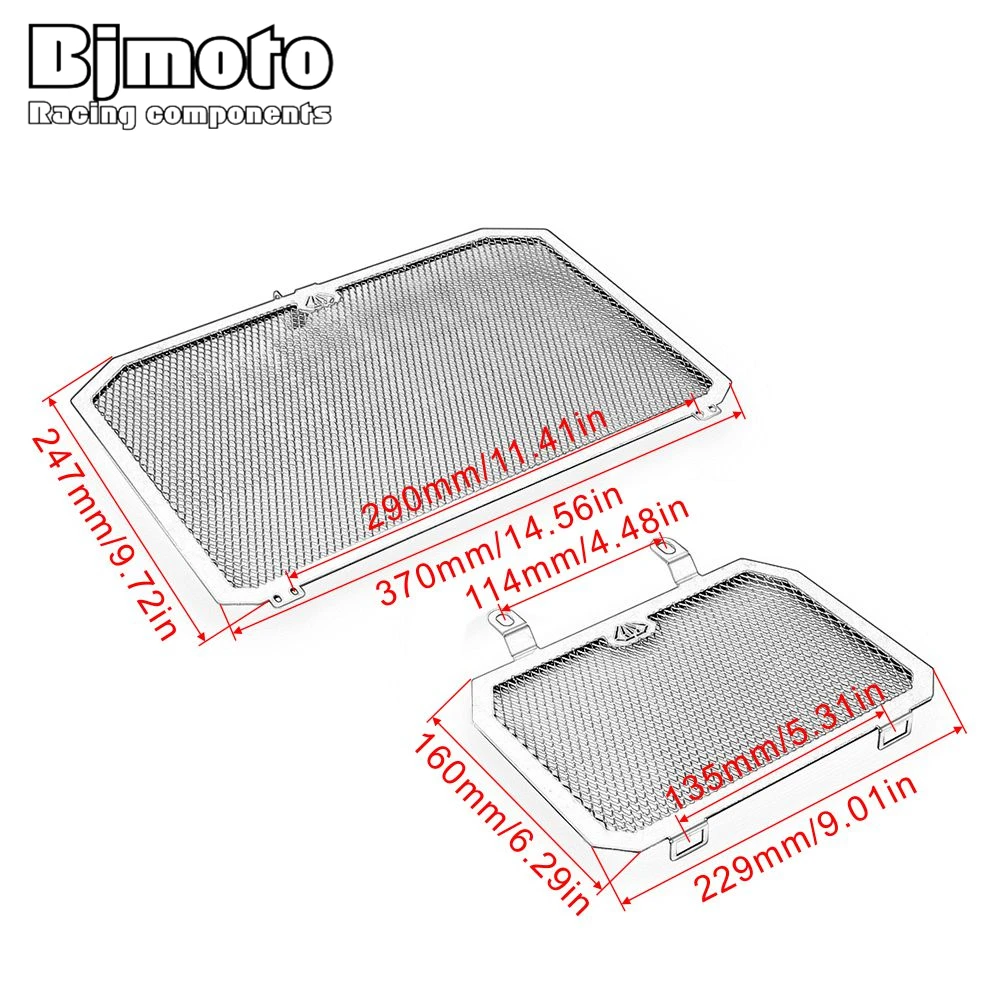 Bjmoto Aluminum Radiator Grille Guard Cover Protector For Yamaha R1 YZF-R1 2015 2016 2017 Motorcycle Modification
Bjmoto Aluminum Radiator Grille Guard Cover Protector For Yamaha R1 YZF-R1 2015 2016 2017 Motorcycle Modification