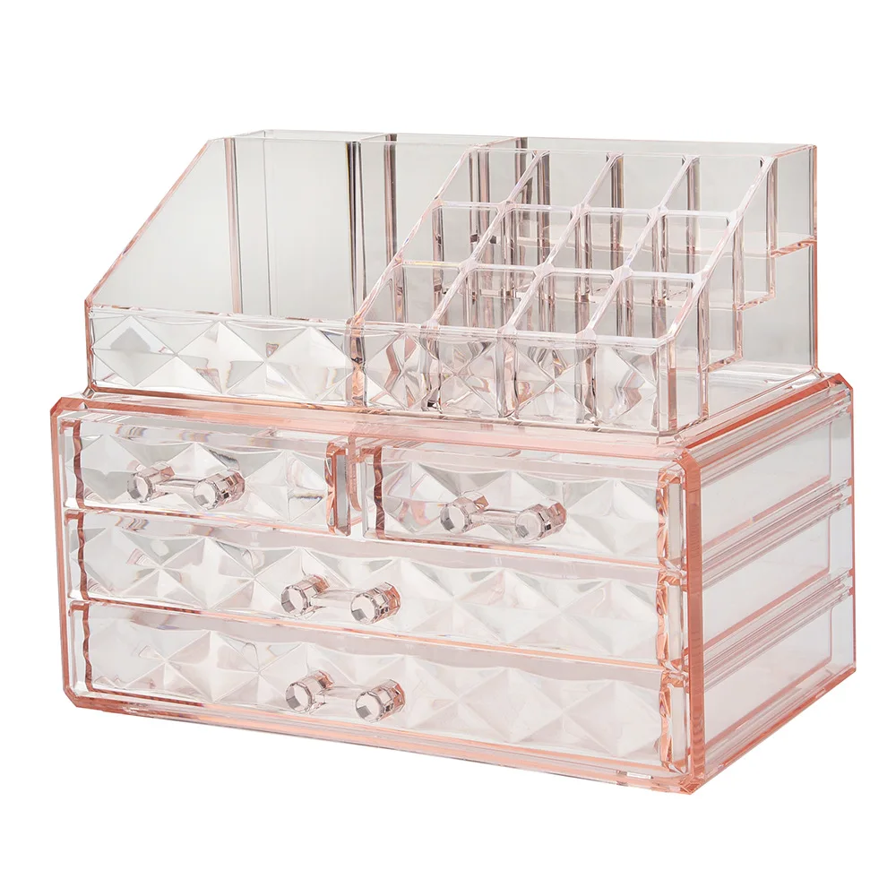 1PC Transparent Makeup Jewelry Acrylic Storage Box Make Up Cosmetic Organizer Storage Drawers Lipstick Gloss Holder OK 0698
1PC Transparent Makeup Jewelry Acrylic Storage Box Make Up Cosmetic Organizer Storage Drawers Lipstick Gloss Holder OK 0698