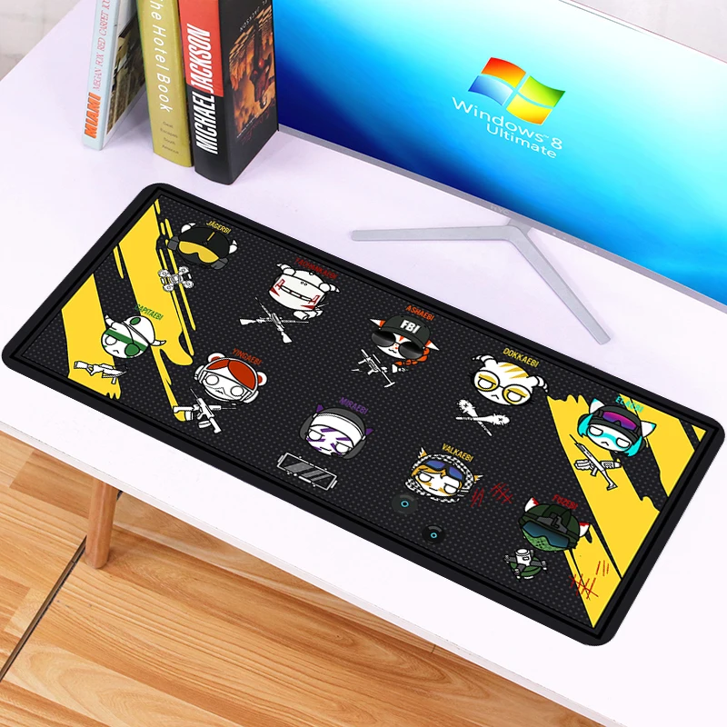 70x30cm Rainbow Six Siege Mouse Pad Rubber Large PC Gaming Mousepad Gamer Mouse Pads XL Desk Keyboard Mat for Computer Laptop
70x30cm Rainbow Six Siege Mouse Pad Rubber Large PC Gaming Mousepad Gamer Mouse Pads XL Desk Keyboard Mat for Computer Laptop