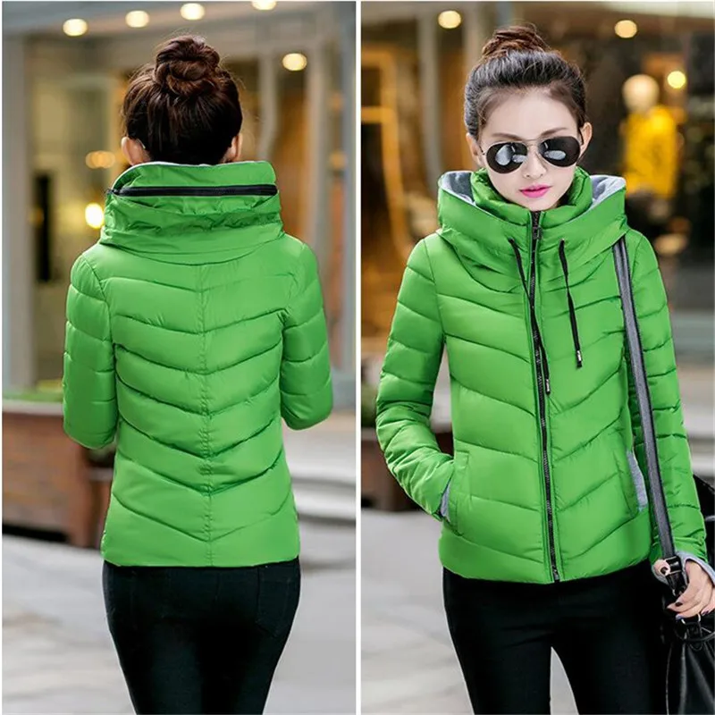 2017 Winter Fashion Women's Jacket Short Design Cute Cotton Lining Black Coat Casual Warm Hoodie Loose Parker Casaco Feminino
2017 Winter Fashion Women's Jacket Short Design Cute Cotton Lining Black Coat Casual Warm Hoodie Loose Parker Casaco Feminino
