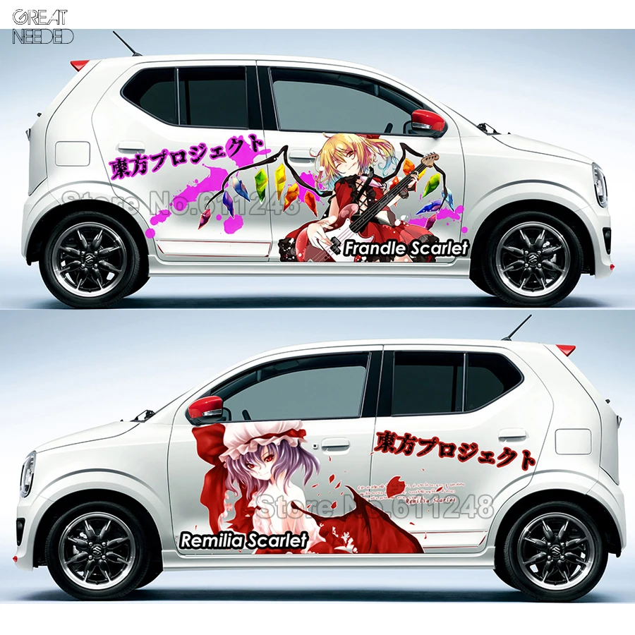 Car Styling Japanese Anime TouHou Project Remilia Flandr Scarlet Vinyl Sticker Decals Auto Body Racing Decal ACGN Paint Film
Car Styling Japanese Anime TouHou Project Remilia Flandr Scarlet Vinyl Sticker Decals Auto Body Racing Decal ACGN Paint Film