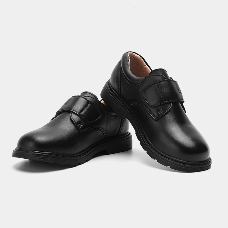 Kalupao/Новая Детская школьная обувь из натуральной кожи на весну лето для мальчиков