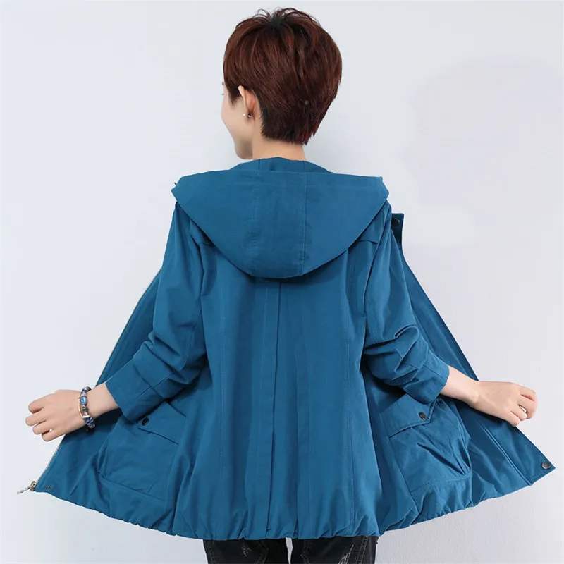 Autumn Women Jacket 2019 New Casual Hooded Cardigan Jacket Middle-Aged Female Large Size Loose Ladies Outerwear Cw665
Autumn Women Jacket 2019 New Casual Hooded Cardigan Jacket Middle-Aged Female Large Size Loose Ladies Outerwear Cw665