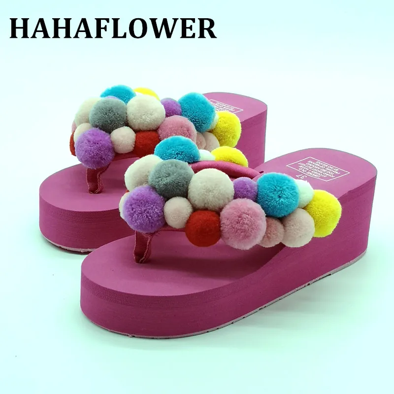 Новинка 2018, женские летние повседневные маленькие шлепанцы HAHAFLOWER, женская домашняя обувь на каблуке, Повседневная пляжная обувь
Новинка 2018, женские летние повседневные маленькие шлепанцы HAHAFLOWER, женская домашняя обувь на каблуке, Повседневная пляжная обувь