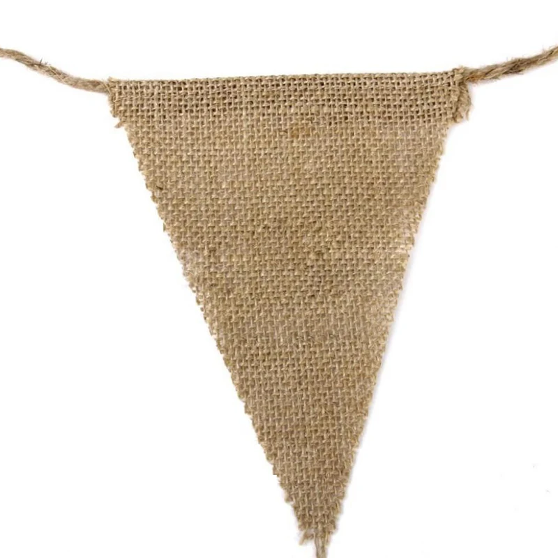 2.75m Jute Burlap Hessian Triangles Birthday Party Linen Heart Pennant Flag Banner Wedding Home Decor event supplies
2.75m Jute Burlap Hessian Triangles Birthday Party Linen Heart Pennant Flag Banner Wedding Home Decor event supplies