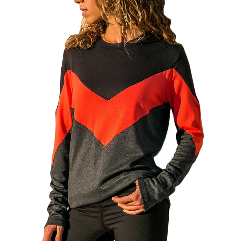 Fashion Color Block Patchwork Women Tops And Blouses 2019 Spring Casual Long Sleeve O-Neck Female Shirts Streetwear Ladies Tops
Fashion Color Block Patchwork Women Tops And Blouses 2019 Spring Casual Long Sleeve O-Neck Female Shirts Streetwear Ladies Tops