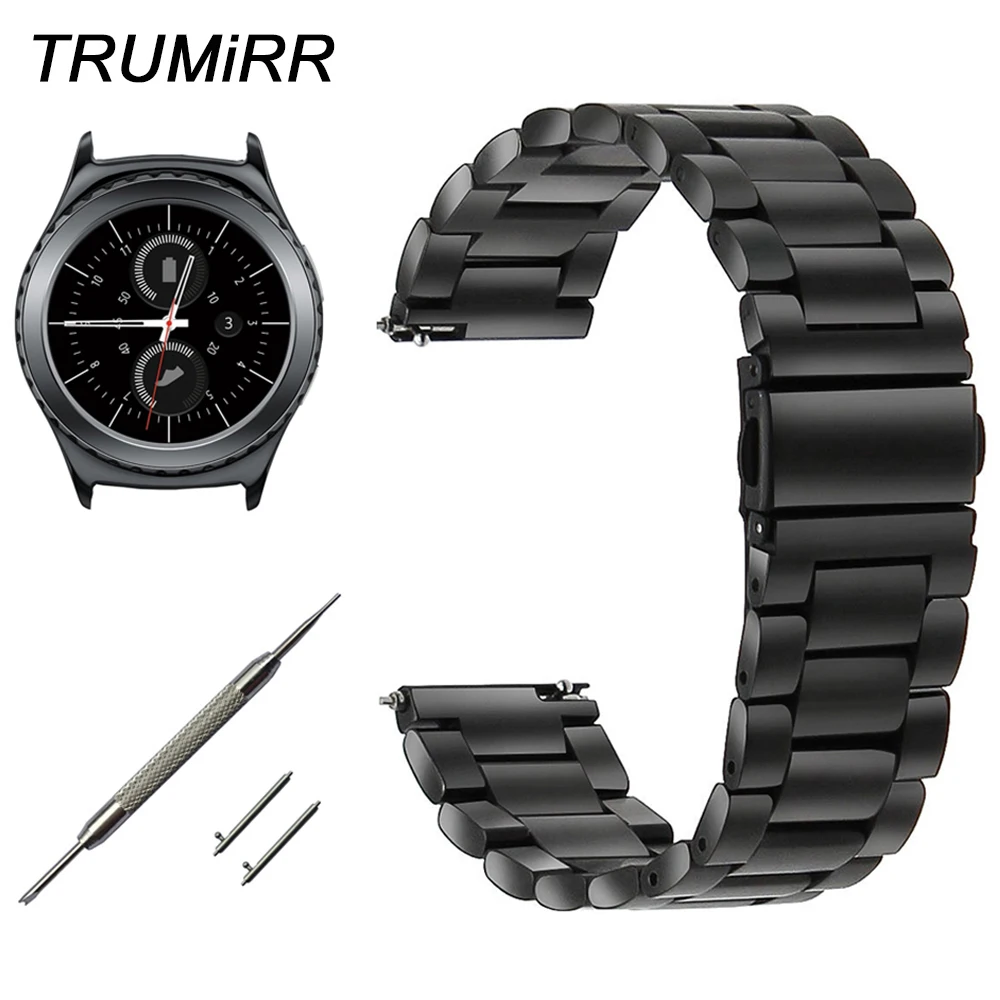 20mm Stainless Steel Watch Band for Samsung Gear S2 Classic R732 / R735 Moto 360 2 42mm Men Quick Release Strap Wrist Bracelet
20mm Stainless Steel Watch Band for Samsung Gear S2 Classic R732 / R735 Moto 360 2 42mm Men Quick Release Strap Wrist Bracelet