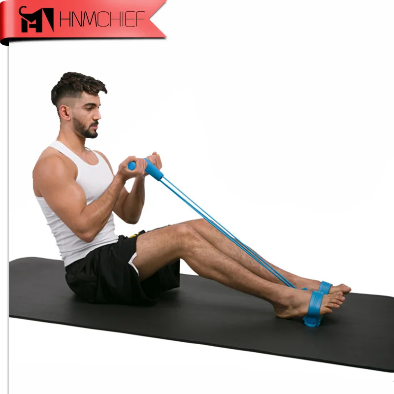 HNM Sit-ups 4 Tube Elasticity Fitness Equipment Lose Weight Thin Waist Motion Artifact Chest Muscle Training Device
HNM Sit-ups 4 Tube Elasticity Fitness Equipment Lose Weight Thin Waist Motion Artifact Chest Muscle Training Device