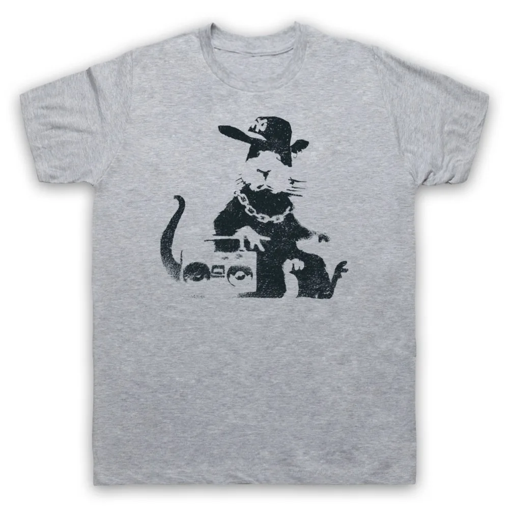T-Shirt Men 2019 New Print Men T Shirt Summer Banksy Rat Unofficial Graffiti Street Art Print Piece Tee Shirt Maker
T-Shirt Men 2019 New Print Men T Shirt Summer Banksy Rat Unofficial Graffiti Street Art Print Piece Tee Shirt Maker