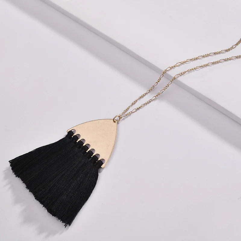 Saturn Chain Triangular Handmade Long Chain Tassel Pendant Necklace for Women Copper Pendant Tassel Necklaces
Saturn Chain Triangular Handmade Long Chain Tassel Pendant Necklace for Women Copper Pendant Tassel Necklaces