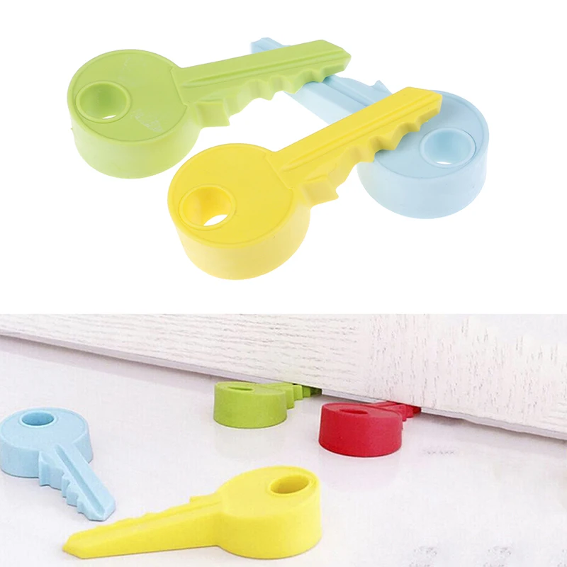 Hot Silicone Rubber Door Stopper Cute Key Style Home Decor Finger Safety Protection Wedge Kid Baby Safe Doorstop
Hot Silicone Rubber Door Stopper Cute Key Style Home Decor Finger Safety Protection Wedge Kid Baby Safe Doorstop