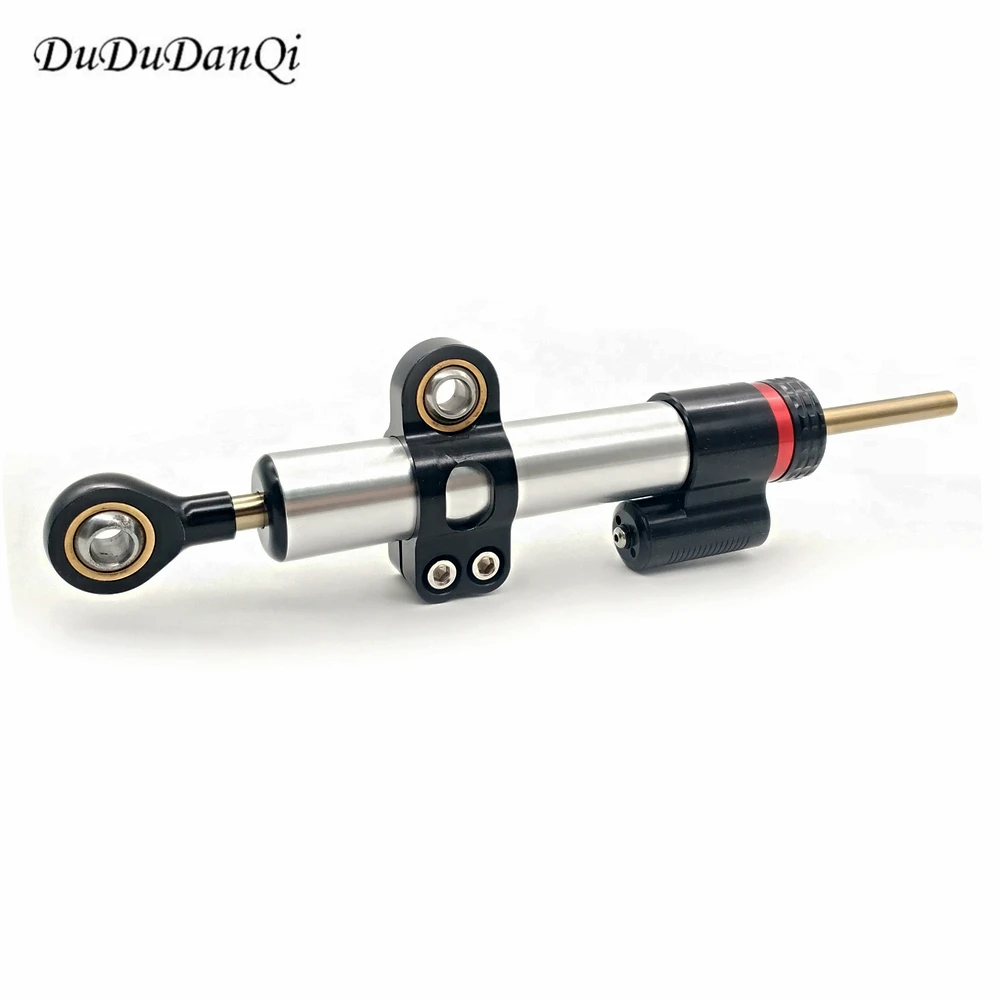 Universal Motorcycle Adjustable Steering Damper Stabilizer For KTM Duke 390 BMW F800GS Ducati Monster Kawasaki Versys 650
Universal Motorcycle Adjustable Steering Damper Stabilizer For KTM Duke 390 BMW F800GS Ducati Monster Kawasaki Versys 650