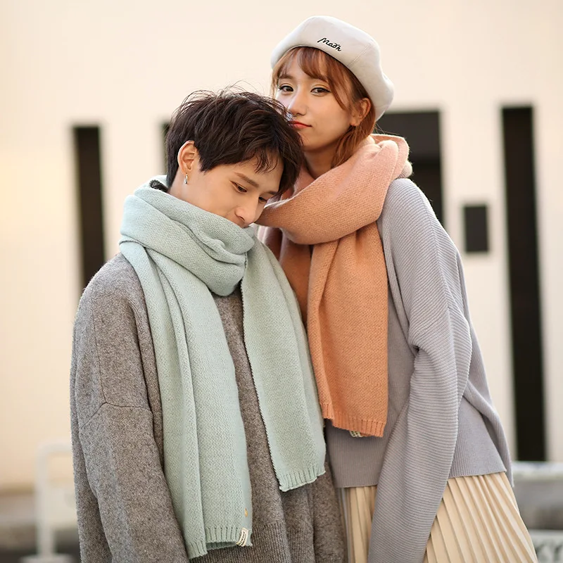 VOHIO 200*50cm Scarf male winter scarves warm simple knitting young wool lover scarf women's scarf Beige black Free shipping
VOHIO 200*50cm Scarf male winter scarves warm simple knitting young wool lover scarf women's scarf Beige black Free shipping