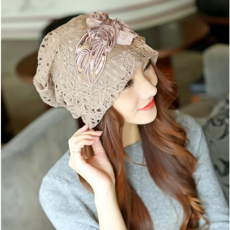Floral Sleeve Hat Ladies Autumn Winter Openwork Lace Month Cap Double Layer Windproof Ear Protect Beanies Hat For Women Pile Hat
Floral Sleeve Hat Ladies Autumn Winter Openwork Lace Month Cap Double Layer Windproof Ear Protect Beanies Hat For Women Pile Hat