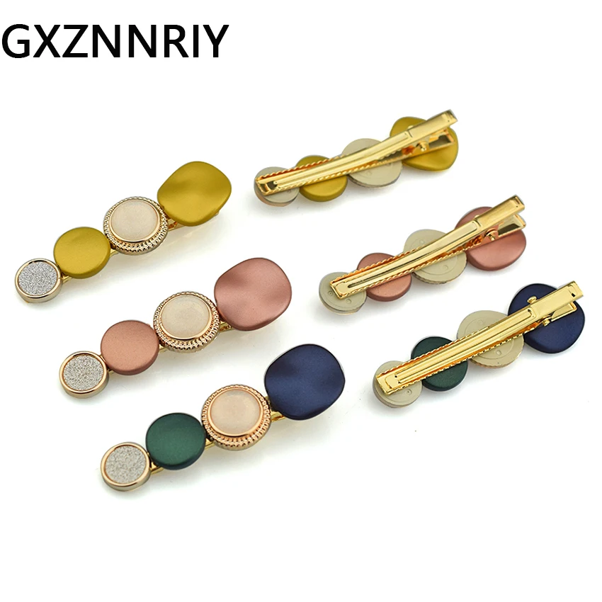 New Fashion Hair Clips for Women Hairpins Girls Accessories Korean Style Round Gold Hairgrips Barrette Hairclip Female Headwear
New Fashion Hair Clips for Women Hairpins Girls Accessories Korean Style Round Gold Hairgrips Barrette Hairclip Female Headwear