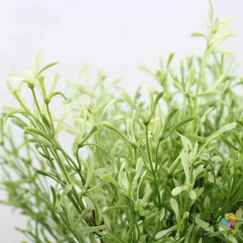 1 PCS Artificial Plastic Green Small Leaves Bouquet Grass Plant Home Garden Decoration Gift F518
1 PCS Artificial Plastic Green Small Leaves Bouquet Grass Plant Home Garden Decoration Gift F518