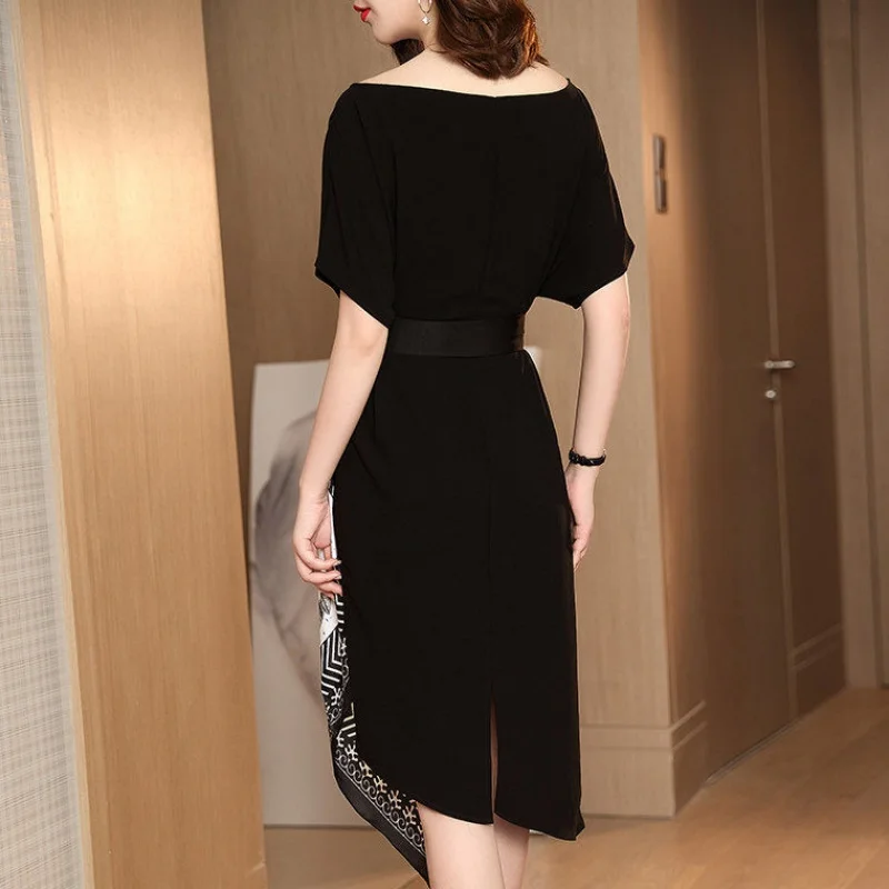 Summer 2019 Dress Sexy Temperament Shot O Neck SashesWomen Celebrity Patchwork Black Night Club Body con Party Dresses Wholesale
Summer 2019 Dress Sexy Temperament Shot O Neck SashesWomen Celebrity Patchwork Black Night Club Body con Party Dresses Wholesale