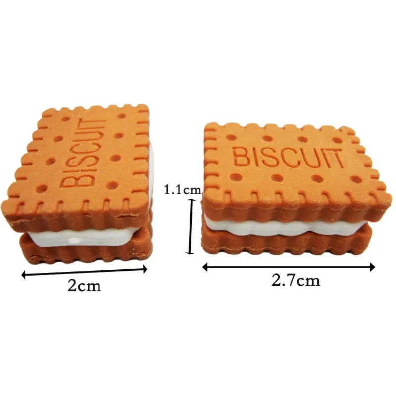 4 pcs/set Cute Kawaii cookies Rubber Eraser Set funny mini biscuit pencil eraser novelty School Office Supplies Kids toy Gifts
4 pcs/set Cute Kawaii cookies Rubber Eraser Set funny mini biscuit pencil eraser novelty School Office Supplies Kids toy Gifts