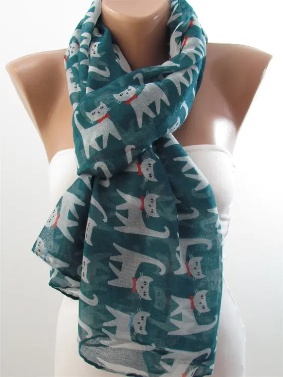 Cat Scarf Animal Scarf Women Fashion Accessories Cat Print Scarf Spring Summer Fall Winter Fashion Holiday Christmas Gifts
Cat Scarf Animal Scarf Women Fashion Accessories Cat Print Scarf Spring Summer Fall Winter Fashion Holiday Christmas Gifts