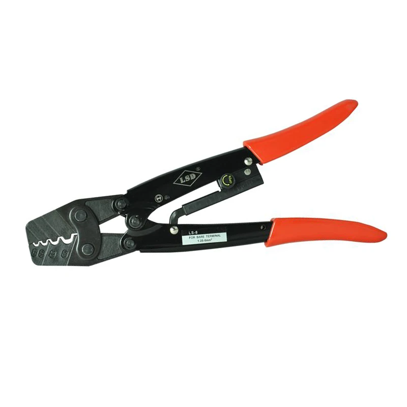 LS-8 High Quality Hand crimping tools for crimping non-insulated cable links 1.25-8mm2 16-8AWG Heavy Duty Pliers
LS-8 High Quality Hand crimping tools for crimping non-insulated cable links 1.25-8mm2 16-8AWG Heavy Duty Pliers
