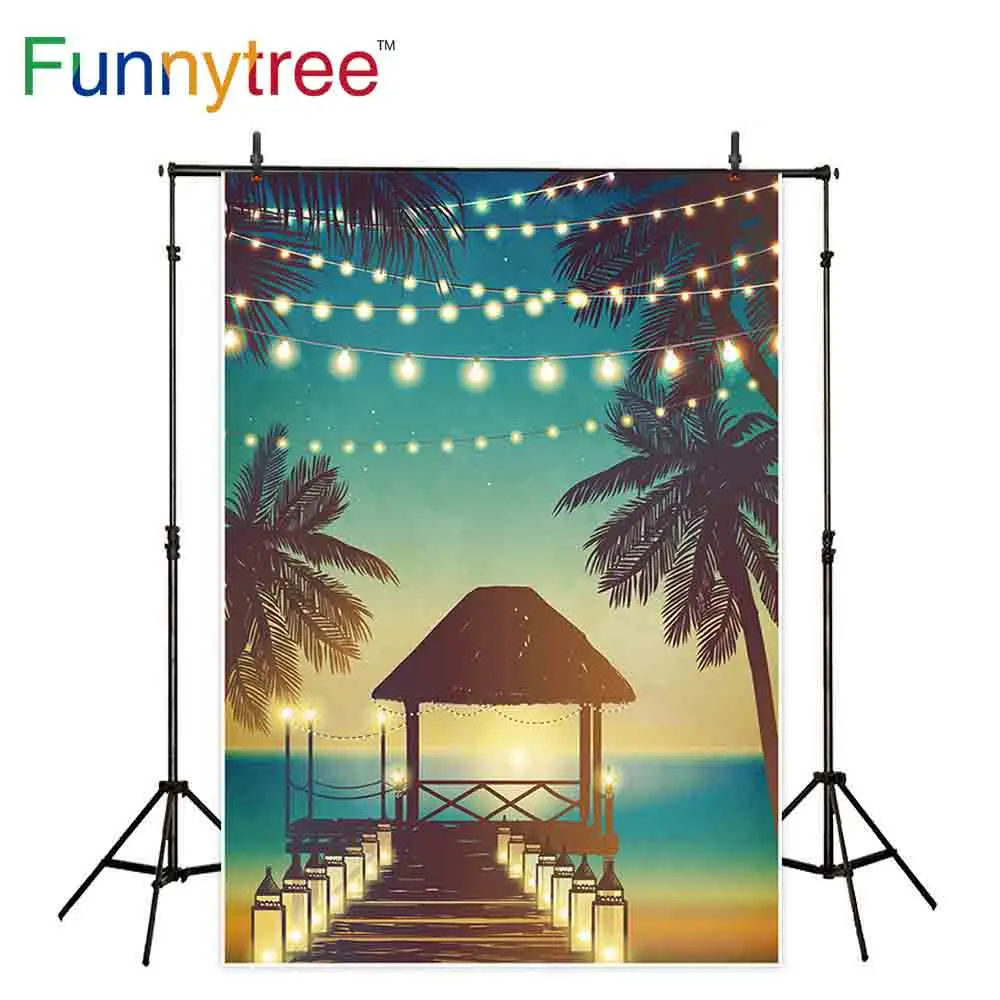 Funnytree backdrop for photographic studio beach summer sea coconut tree Wooden bridge background photocall photobooth printed
Funnytree backdrop for photographic studio beach summer sea coconut tree Wooden bridge background photocall photobooth printed