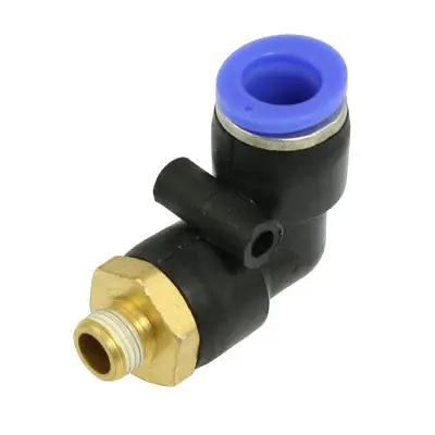 1 Pc 6mm 8mm 10mm OD Tube to 9.5mm M Thread Pneumatic Elbow Connector Quick Fitting
1 Pc 6mm 8mm 10mm OD Tube to 9.5mm M Thread Pneumatic Elbow Connector Quick Fitting