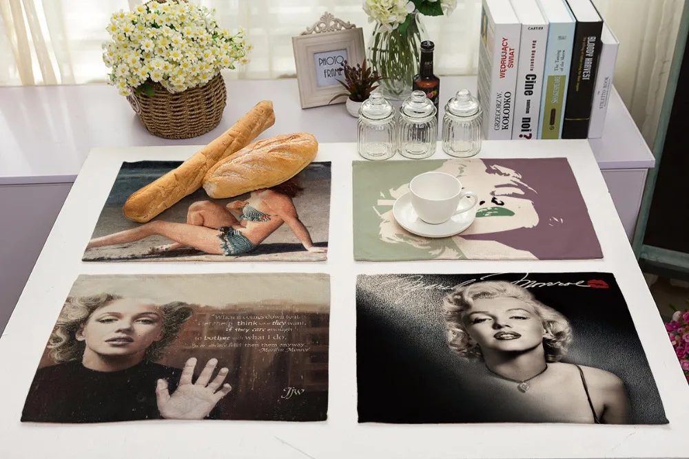 42*32cm Monroe photo avatar Dinner Table Napkins Car Pattern For Table Napkins Polyester Restaurant Napkin
42*32cm Monroe photo avatar Dinner Table Napkins Car Pattern For Table Napkins Polyester Restaurant Napkin