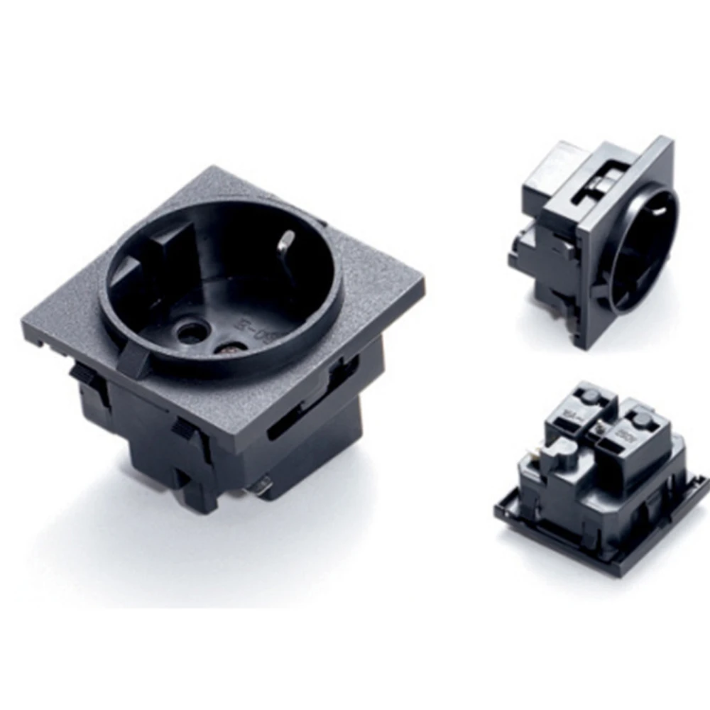 Wholesale 250v 16a germany AC PDU UPS EU power desktop outlet Embedded electrical Panel Receptacle AC socket 
Wholesale 250v 16a germany AC PDU UPS EU power desktop outlet Embedded electrical Panel Receptacle AC socket