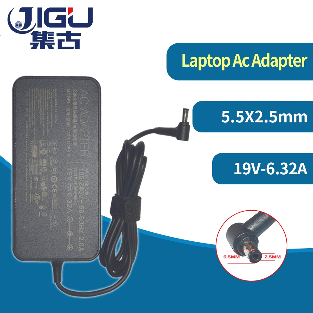 JIGU 19V 6.32A 120w зарядное устройство для ноутбука AC адаптер питания для asus G73 G71 UX501 GL751 K73 K53 для acer \ hp \ toshiba ноутбука 5.5X2.5mm
JIGU 19V 6.32A 120w зарядное устройство для ноутбука AC адаптер питания для asus G73 G71 UX501 GL751 K73 K53 для acer \ hp \ toshiba ноутбука 5.5X2.5mm