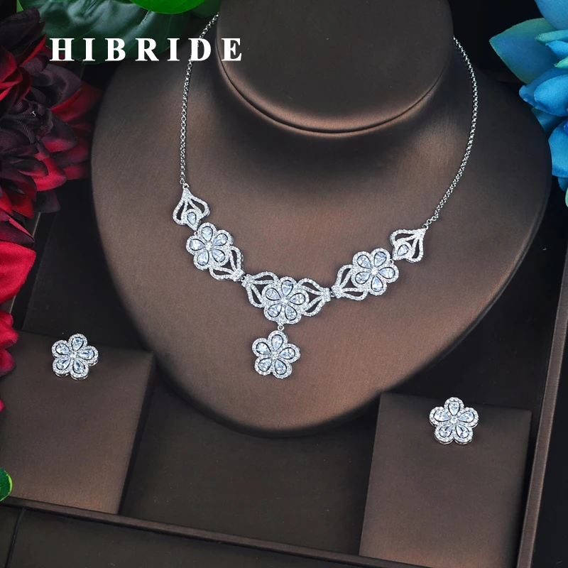 Элегантный большой цветочный дизайн, Свадебные Ювелирные наборы HIBRIDE для женщин, свадебные аксессуары, бижутерия для женщин, оптовая цена
Элегантный большой цветочный дизайн, Свадебные Ювелирные наборы HIBRIDE для женщин, свадебные аксессуары, бижутерия для женщин, оптовая цена
