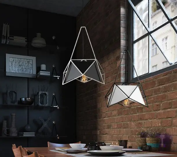 Nordic industrial wind dining room personality creative simple multi-face art bedside bedroom bar chandelier
Nordic industrial wind dining room personality creative simple multi-face art bedside bedroom bar chandelier